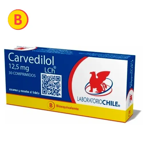 Carvedilol 12,5 mg