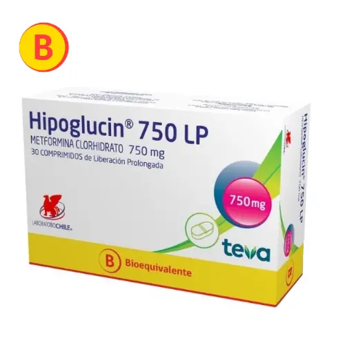 Hipoglucin 750mg
