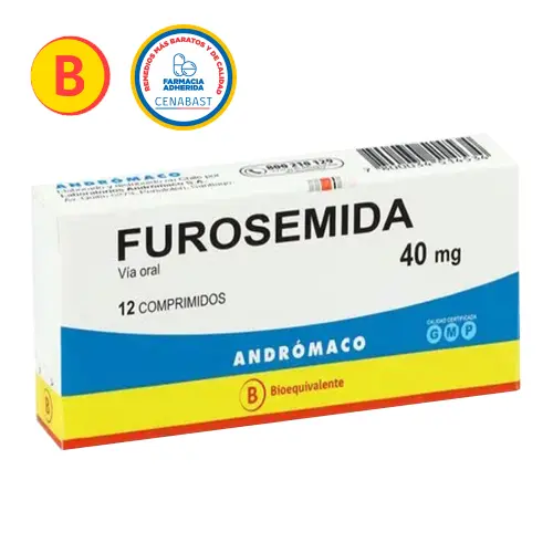 FUROSEMIDA COMPRIMIDOS 40 mg