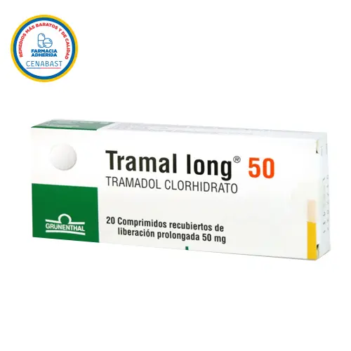 TRAMAL LONG COMPRIMIDOS RECUBIERTOS DE LIBERACIÓN PROLONGADA 100 mg