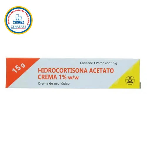 Hidrocortisona 1% crema 15g (Cenabast)