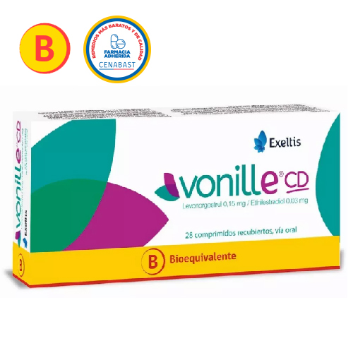 VONILLE CD COMPRIMIDOS RECUBIERTOS