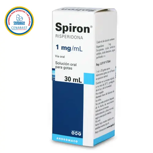 SPIRON SOLUCIÓN ORAL PARA GOTAS 1 mg/mL