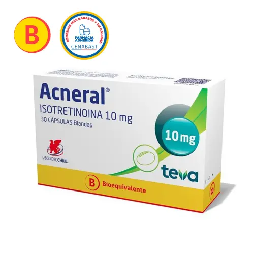 ACNERAL CÁPSULAS BLANDAS 10 mg