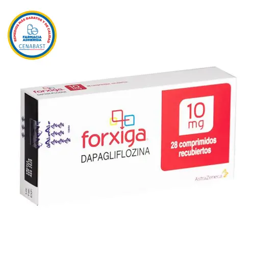 FORXIGA COMPRIMIDOS RECUBIERTOS 10 mg (DAPAGLIFLOZIN)