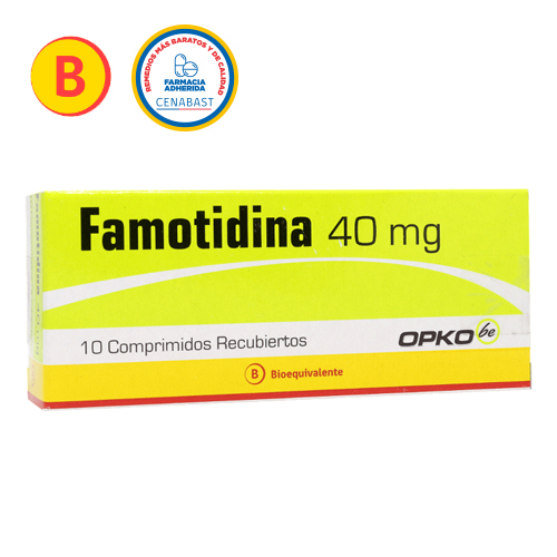 FAMOTIDINA COMPRIMIDOS 40 mg