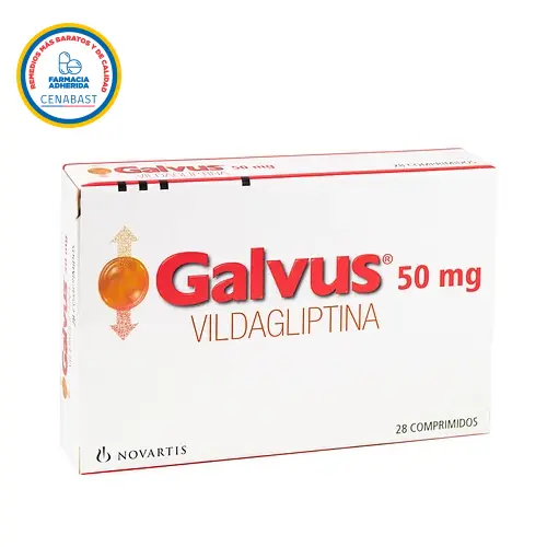 GALVUS COMPRIMIDOS 50 mg (Vildagliptina)