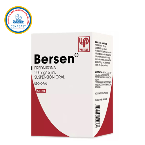 BERSEN COMPRIMIDOS 20 mg
