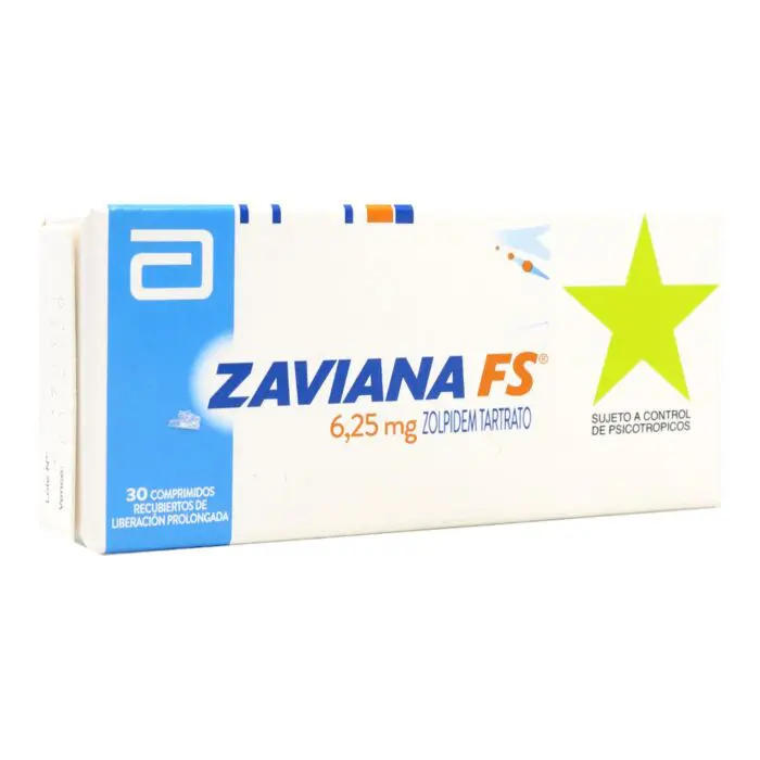 ZAVIANA FS COMPRIMIDOS RECUBIERTOS DE LIBERACIÓN PROLONGADA 6,25 mg