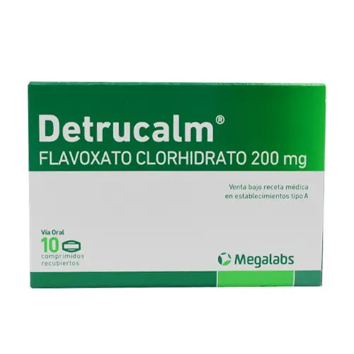 DETRUCALM COMPRIMIDOS RECUBIERTOS 200 mg