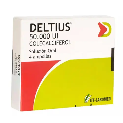 DELTIUS SOLUCIÓN ORAL 50.000 U.I. (COLECALCIFEROL)