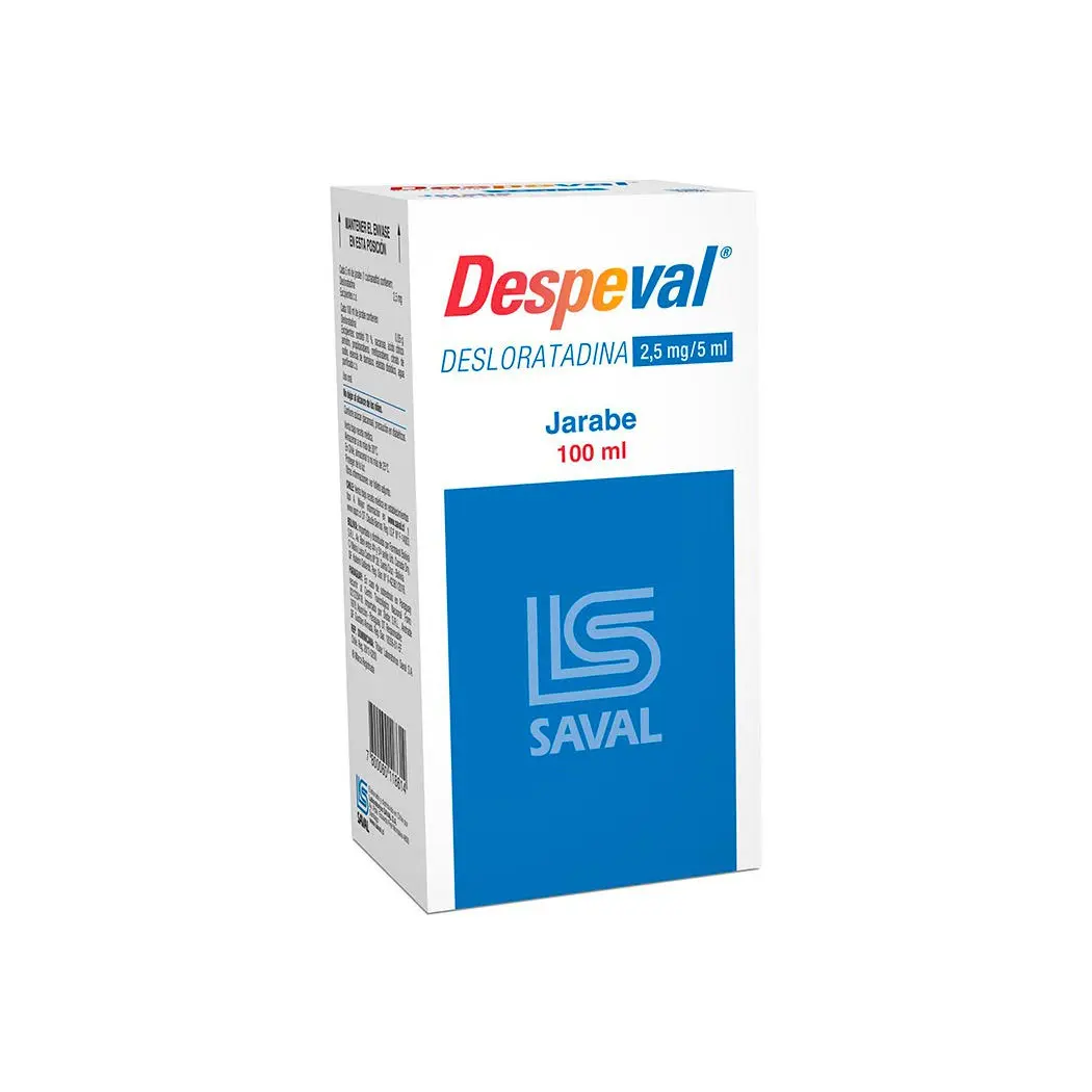 DESPEVAL JARABE 2,5 mg/5 mL
