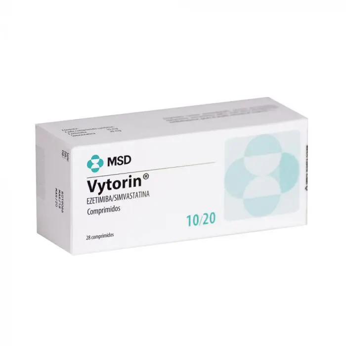 VYTORIN 10/20 COMPRIMIDOS