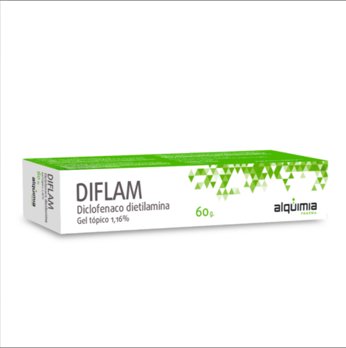 DIFLAM GEL TÓPICO 1,16% (DICLOFENACO DIETILAMINA)