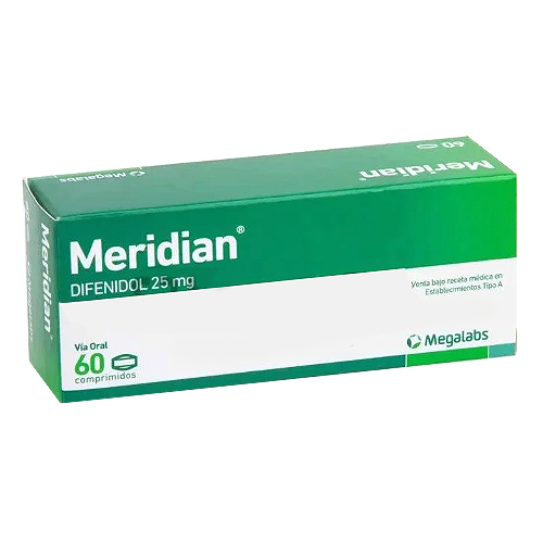 MERIDIAN COMPRIMIDOS 25 mg
