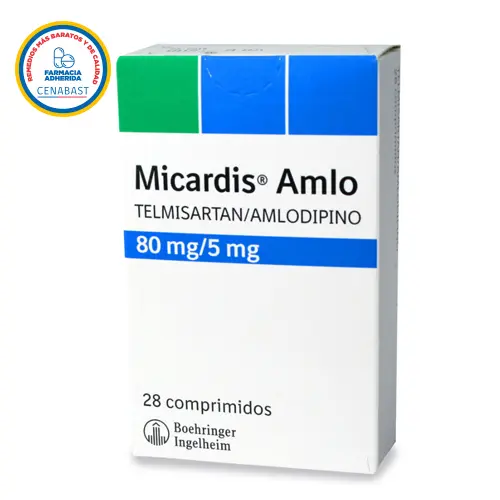 MICARDIS AMLO 80/5 COMPRIMIDOS
