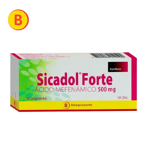 SICADOL FORTE COMPRIMIDOS 500 mg
