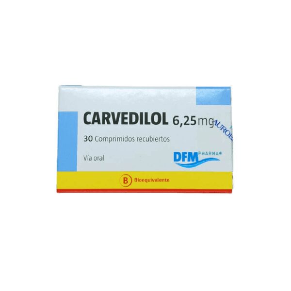 Carvedilol 6,25 mg