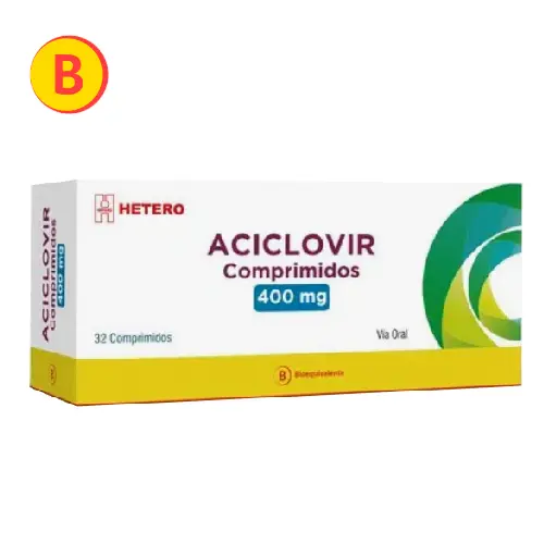 Aciclovir 400 mg