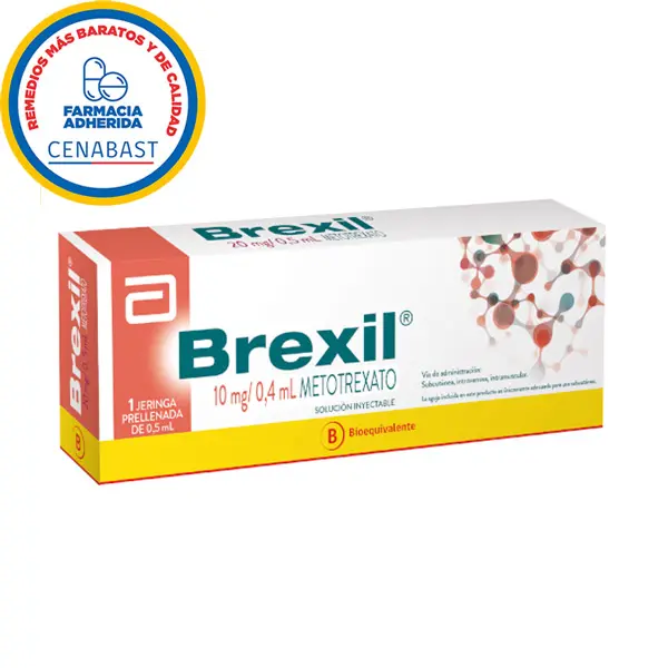 BREXIL SOLUCIÓN INYECTABLE 25 mg/ 0,625 mL (METOTREXATO)