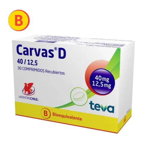 Carvas 40/12.5 mg