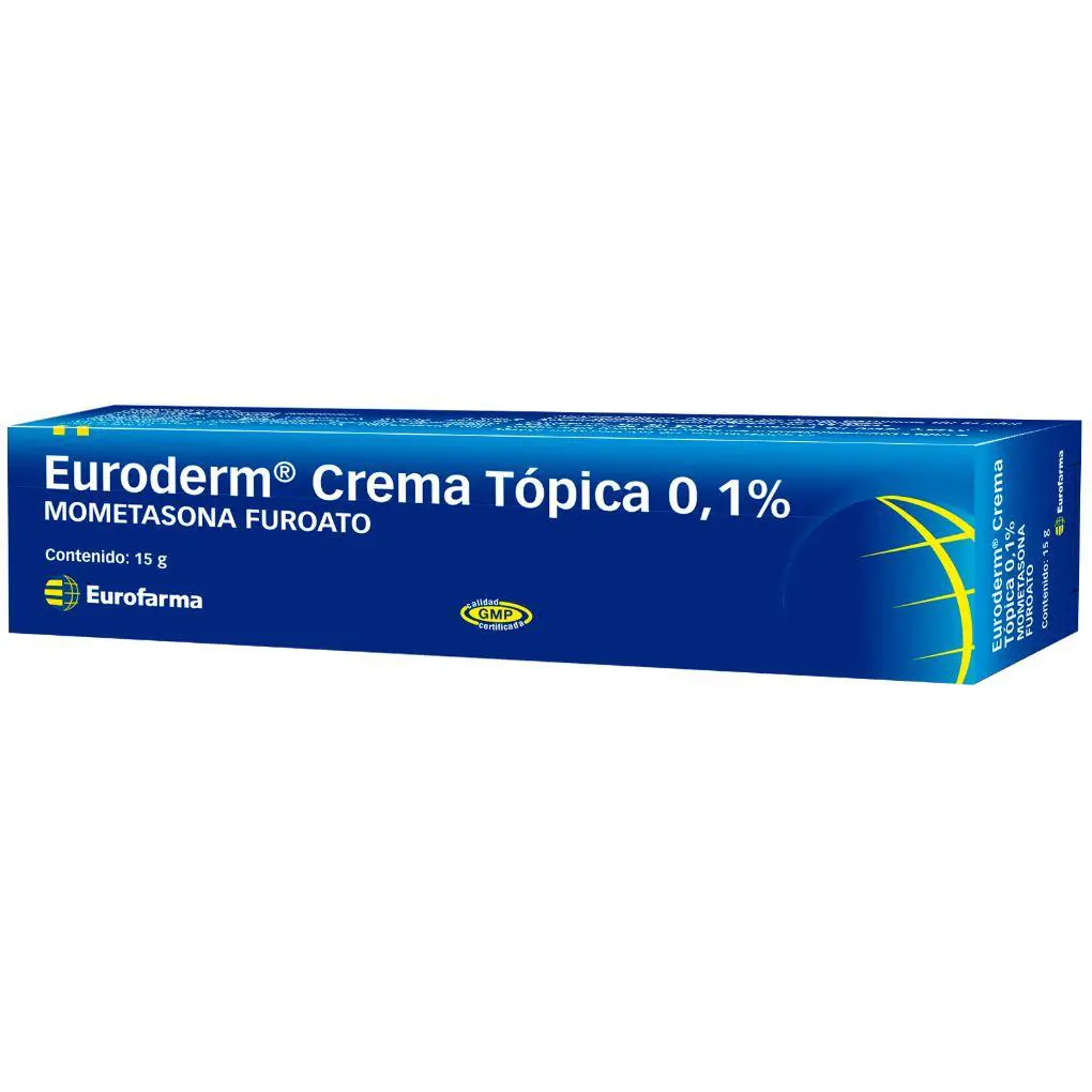 Euroderm 0,1% crema dérmica 15 g