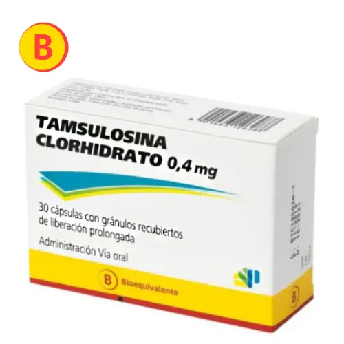 Tamsulosina 0,4 mg