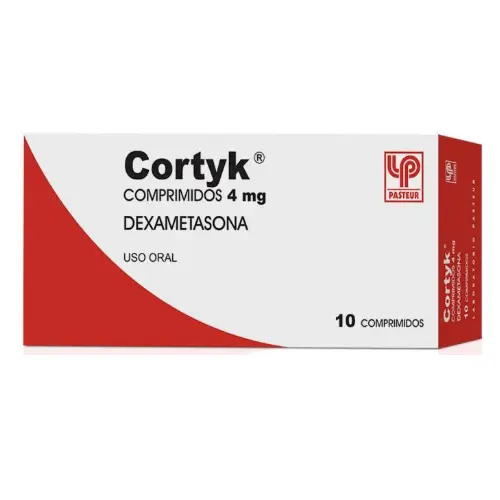 CORTYK COMPRIMIDOS 4 mg (DEXAMETASONA)