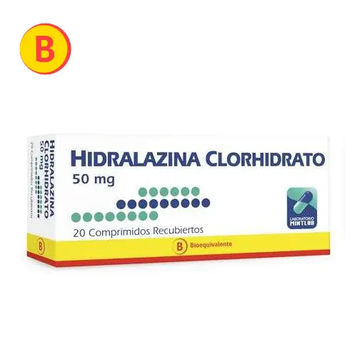 Hidralazina 50mg