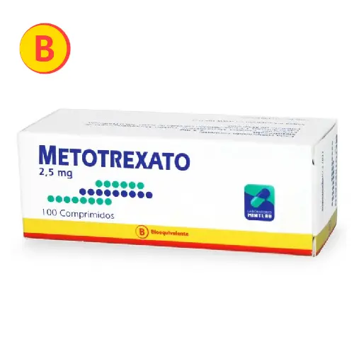 METOTREXATO COMPRIMIDOS 2,5 mg
