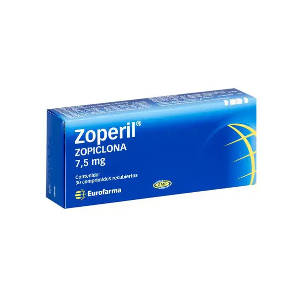 ZOPERIL COMPRIMIDOS RECUBIERTOS 7,5 mg (ZOPICLONA)