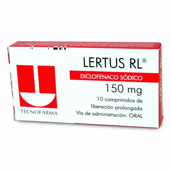 LERTUS RL COMPRIMIDOS DE LIBERACIÓN PROLONGADA 150 mg