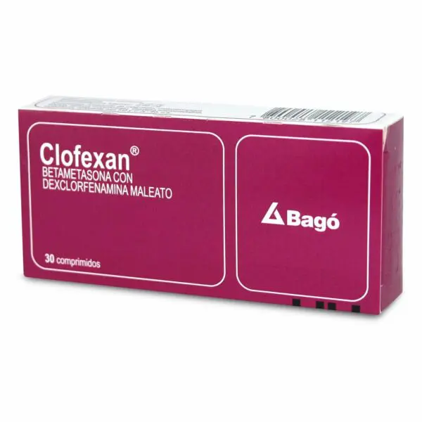 CLOFEXAN JARABE (BETAMETASONA / DEXCLORFENIRAMINA MALEATO)