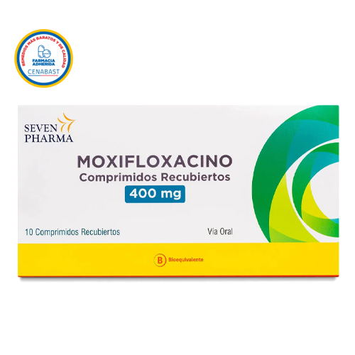 Moxifloxacino 400 mg