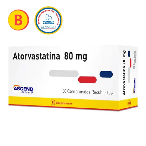 Atorvastatina 80mg