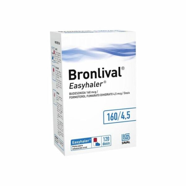 Bronlival 160/4,5 mcg  Polvo para Inhalación en Capsulas 120 Dosis