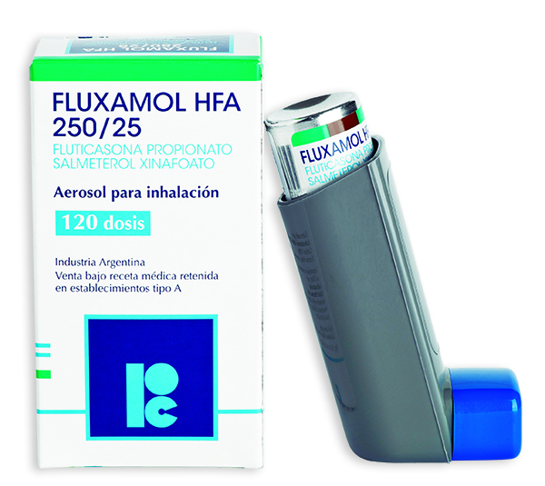 FLUXAMOL 250/25 AEROSOL PARA INHALACIÓN