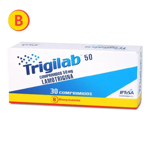 TRIGILAB COMPRIMIDOS  200 mg (LAMOTRIGINA)