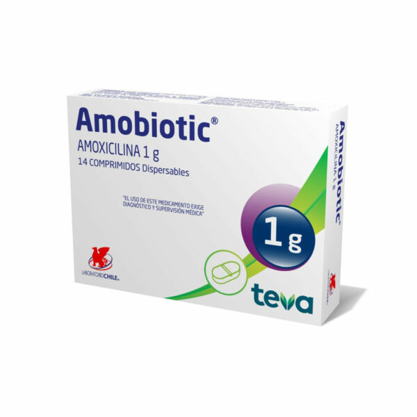 AMOBIOTIC COMPRIMIDOS DISPERSABLES 1 g