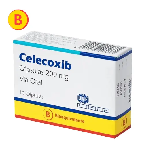 Celecoxib 200 mg x 10 cápsulas