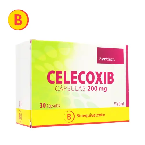 Celecoxib 200mg x 30 capsulas (Synthon)