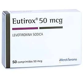 Eutirox 50 mcg x 50 comprimidos (Merck)