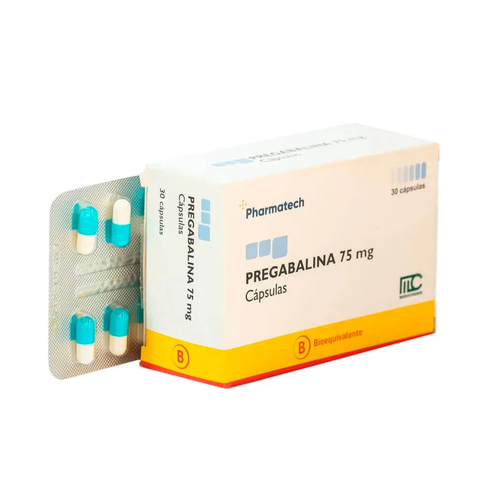 SIRANIX CAPSULAS 75 mg (PREGABALINA)