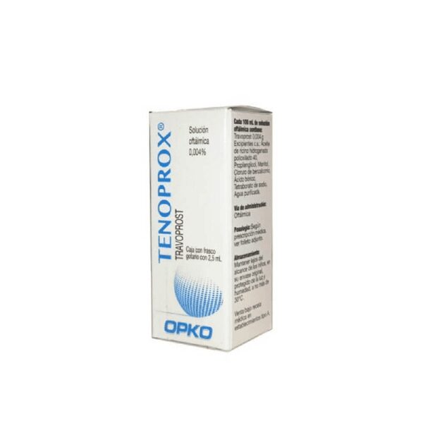 TENOPROX SOLUCIÓN OFTÁLMICA 0,004% (TRAVOPROST)