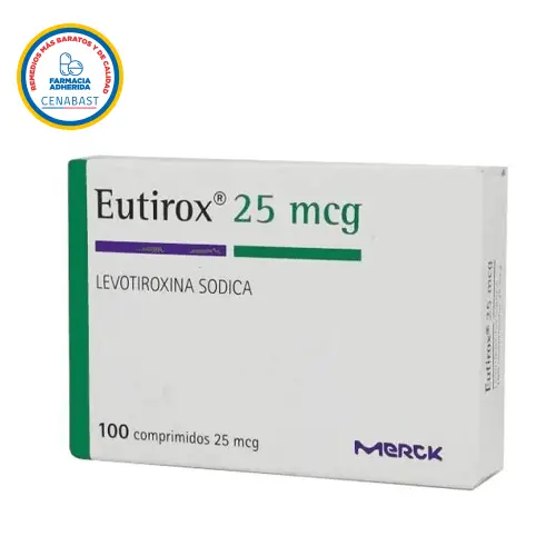EUTIROX COMPRIMIDOS 100 mcg (LEVOTIROXINA SÓDICA)