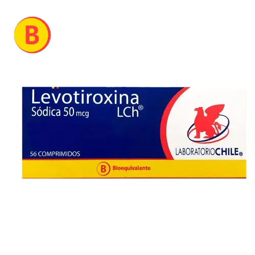 Levotiroxina 50 mcg