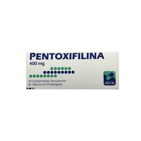 PENTOXIFILINA COMPRIMIDOS RECUBIERTOS DE LIBERACIÓN PROLONGADA 400 mg