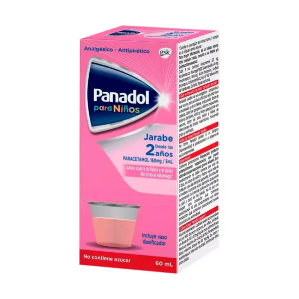 PANADOL JARABE 160 mg/5 mL