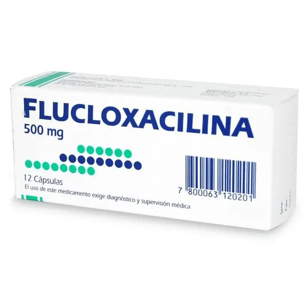 FLUCLOXACILINA CÁPSULAS 500 mg