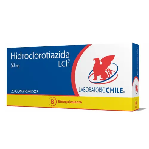 HIDROCLOROTIAZIDA COMPRIMIDOS 50 mg